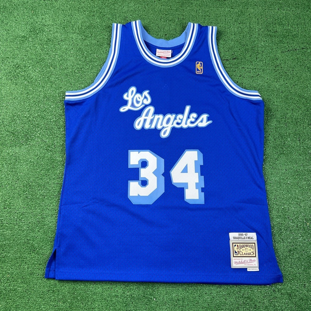 New Authentic Mitchell & Ness Shaquille O'Neal LA Lakers Jersey Swingman